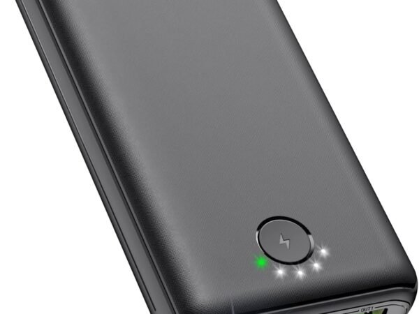 Portable Charger Power Bank 30000mAh - USB C 22.5W Fast Charging External Battery Pack Charging Bank PD QC4.0 with Flashlight 3 Outputs & 2 Inputs Phone Charger for iPhone Samsung  iPad etc