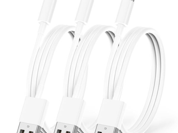6 inch USB to USB C Charging Cord for iPhone 17 16 15, [MFi Certified] 30W USB-C Fast Charge Cable Short, 3 Pack 0.5 Foot USB Type C Charger for iPhone 17 16 15 Pro Max, iPad, Galaxy, Moto G,LG,Pixel