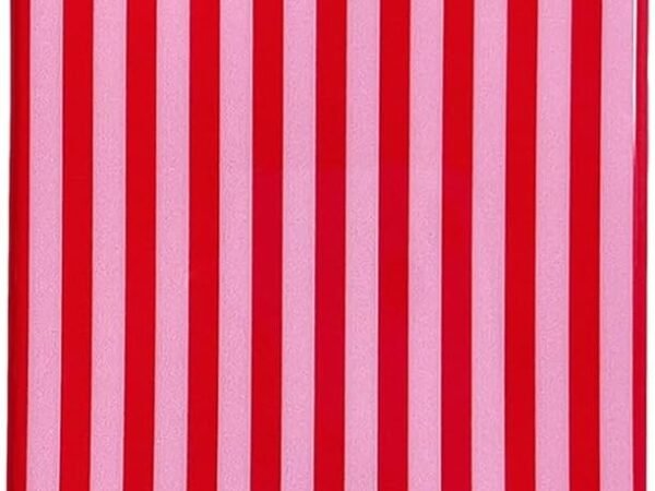Cute Striped Phone Case Compatible with iPhone 14/13 6.1",Aesthetic Trendy Retro Stripe Pattern Chic Pretty Stylish Protective Girls Women Cover for iPhone 14/13-Red Pink